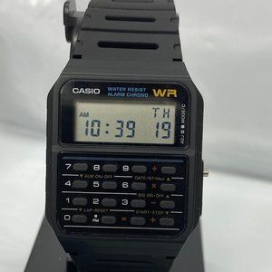 Calculator Casio Watch for Unisex Size brand new